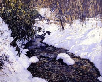 Late Afternoon Artwork by Edward Willis Redfield