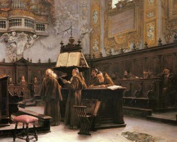 Reading the Choir Notes Artwork by Francesco Bergamini