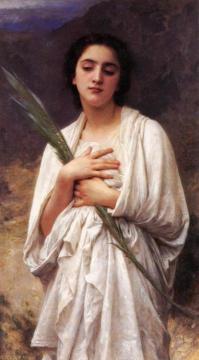 The Palm Leaf Artwork by William Adolphe Bouguereau