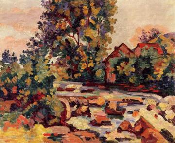 The Bouchardon Lock Artwork by Armand Guillaumin