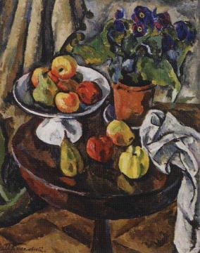 Still Life with Fruits Artwork by Pyotr Konchalovsky