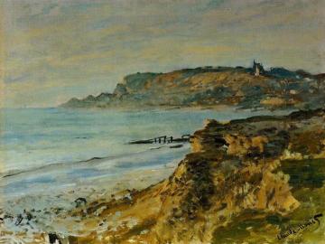 The Cliff at Sainte-Adresse Artwork by Claude Oscar Monet
