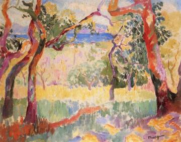 The Valley, Villa Demière Artwork by Henri Manguin
