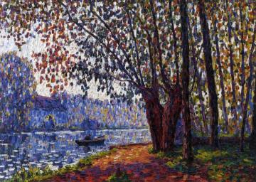 Sunlight On The Banks Of The Loing Artwork by Francis Picabia