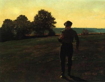 Man with a Sythe Artwork by Winslow Homer