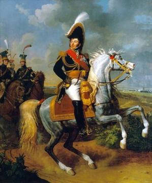 Equestrian Portrait Of General Jean Rapp (1771-1821) Artwork by Jean-Jacques Lagrenée