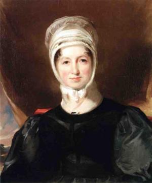 Portrait of Mrs. Ebenezer Stott Artwork by Thomas Sully
