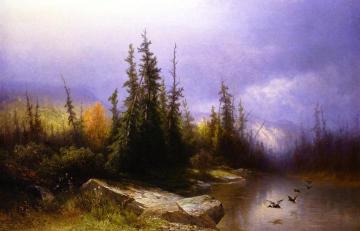 The Heart of the Adirondacks Artwork by Hendrik-Dirk Kruseman van Elten