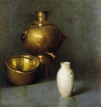 The Samovar Artwork by Emil Carlsen