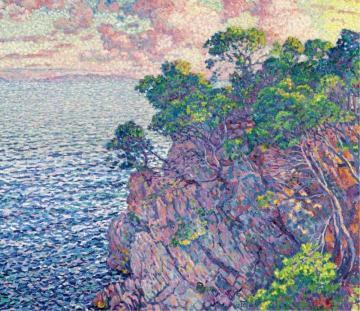 La Pointe du Rossignol (Cap Layet) Artwork by Theo van Rysselberghe