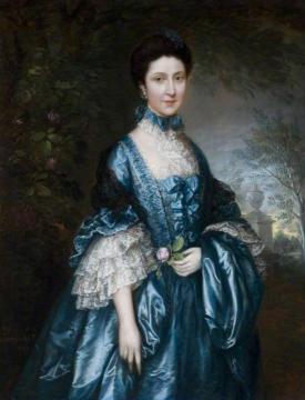 Miss Theodosia Magill Artwork by Thomas Gainsborough