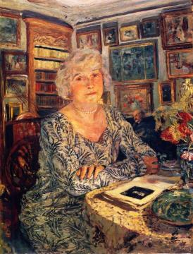 Lucy Hessel Reading Artwork by Edouard Vuillard
