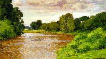 Santa Ana River Artwork by William Wendt