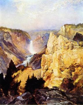 Grand Canyon Of The Yellowstone Artwork by Thomas Moran