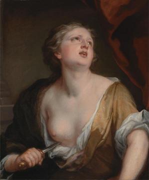 Lucretia Artwork by Sir Godfrey Kneller