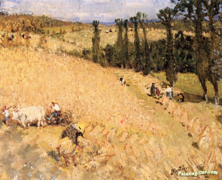 Landscape Artwork by Pierre Eugène Montézin