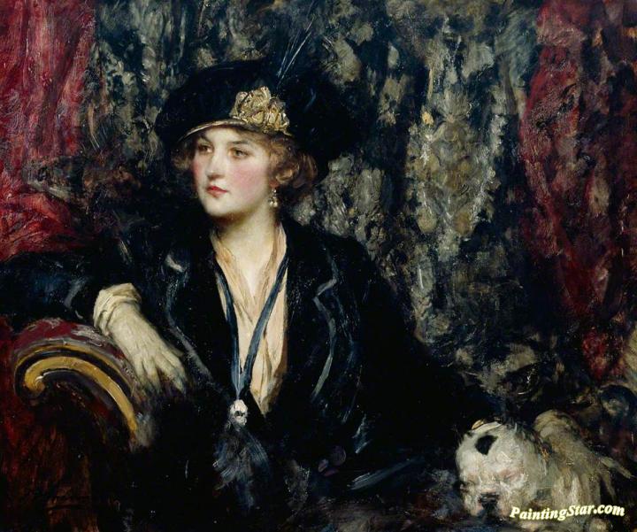 Black and Silver Artwork by Sir James Jebusa Shannon