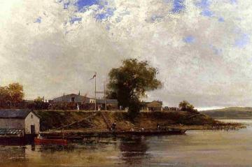 Banks of the Seine Artwork by Luigi Loir