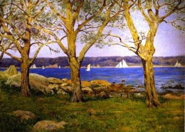 Three Brothers Artwork by Lewis Henry Meakin