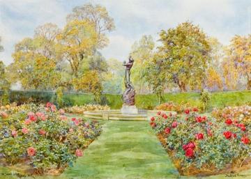 St. Johns Lodge Regents Park Artwork by Beatrice E. Parsons