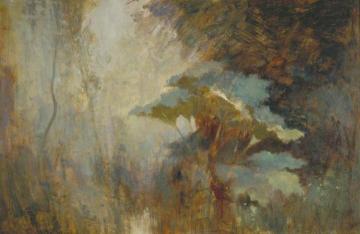 The Water Garden Artwork by Edward Brian Seago