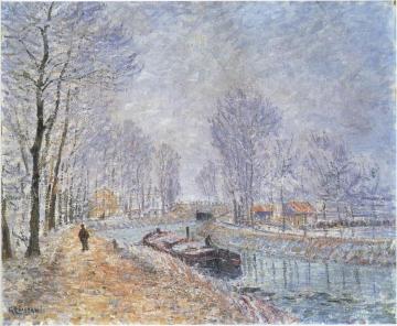 The Seine at Pontoise Artwork by Gustave Loiseau