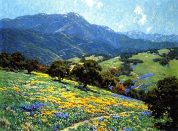 California Poppyfield Artwork by Granville Redmond