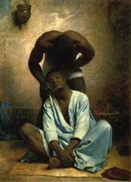 The Barber Of Suez Artwork by Léon Joseph Florentin Bonnat