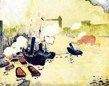 On the Thames Artwork by Andre Derain