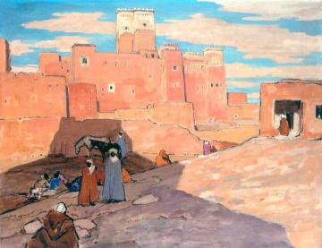 Ouarzazate, Morocco Artwork by James McBey