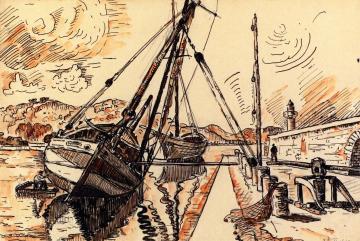 Saint Tropez Artwork by Paul Signac