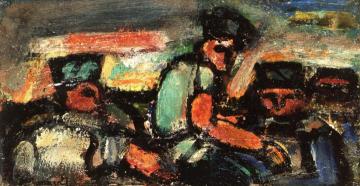Soldiers Artwork by Georges Rouault