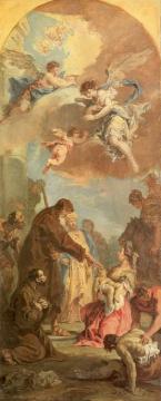 Miracle of Saint Francis of Paola Artwork by Sebastiano Ricci
