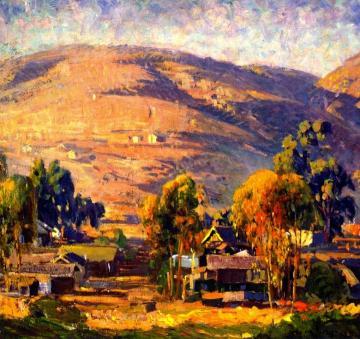 Golden Haze Artwork by Joseph Kleitsch