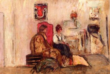 Yvonne Printemps in the Dressing Room Artwork by Edouard Vuillard