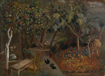 Borisella, The Artist's Villa In Cagnes-sur-mer Artwork by Boris Grigoriev