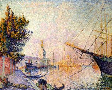 The Dogana Artwork by Paul Signac