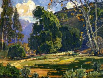 Trees, They Are My Friends Artwork by William Wendt