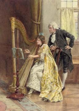 Memory's Melody Artwork by George Goodwin Kilburne