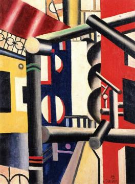 Scaffolding Artwork by Fernand Léger