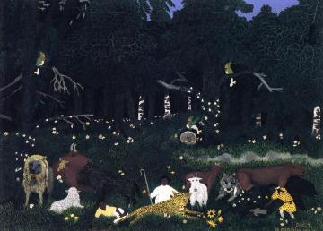 The Holy Mountain II Artwork by Horace Pippin