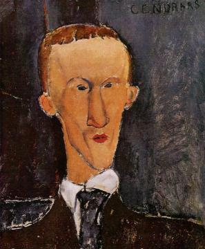 Portrait of Blaise Cendrars Artwork by Amedeo Modigliani