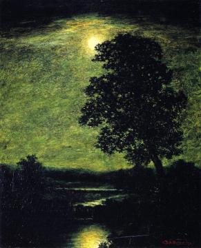 Moonlight Artwork by Ralph Albert Blakelock