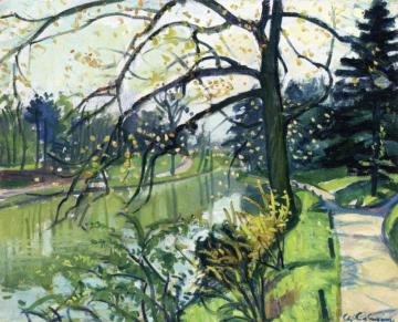 Bois de Boulogne Artwork by Charles Camoin
