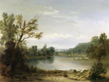 On the Bayou Teche, Louisiana Artwork by John La Farge