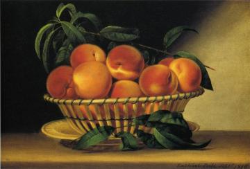Bowl Of Peaches Artwork by Raphaelle Peale