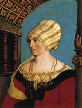 Portrait of Dorothea Meyer, nee Kannengiesser Artwork by Hans Holbein the Younger