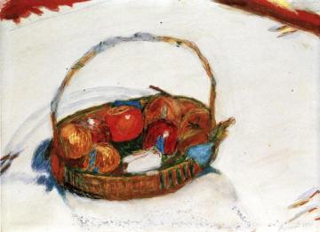 Basket of Fruit Artwork by Pierre Bonnard