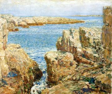 Coast Scene, Isles of Shoals Artwork by Frederick Childe Hassam