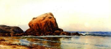 Full Moon Rising Artwork by Alfred Thompson Bricher